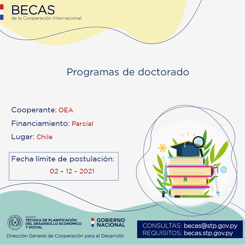OEA ofrece becas para programas de doctorado en Chile