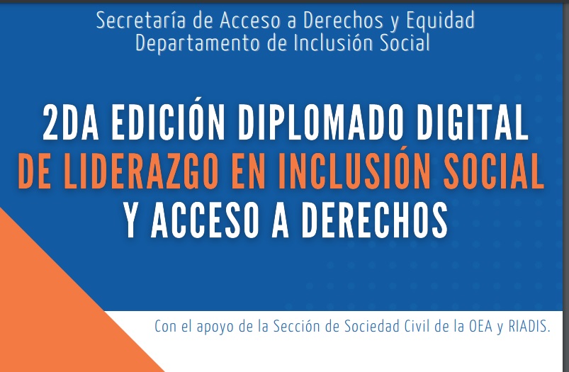 OEA ofrece curso sobre inclusión social y acceso a derechos