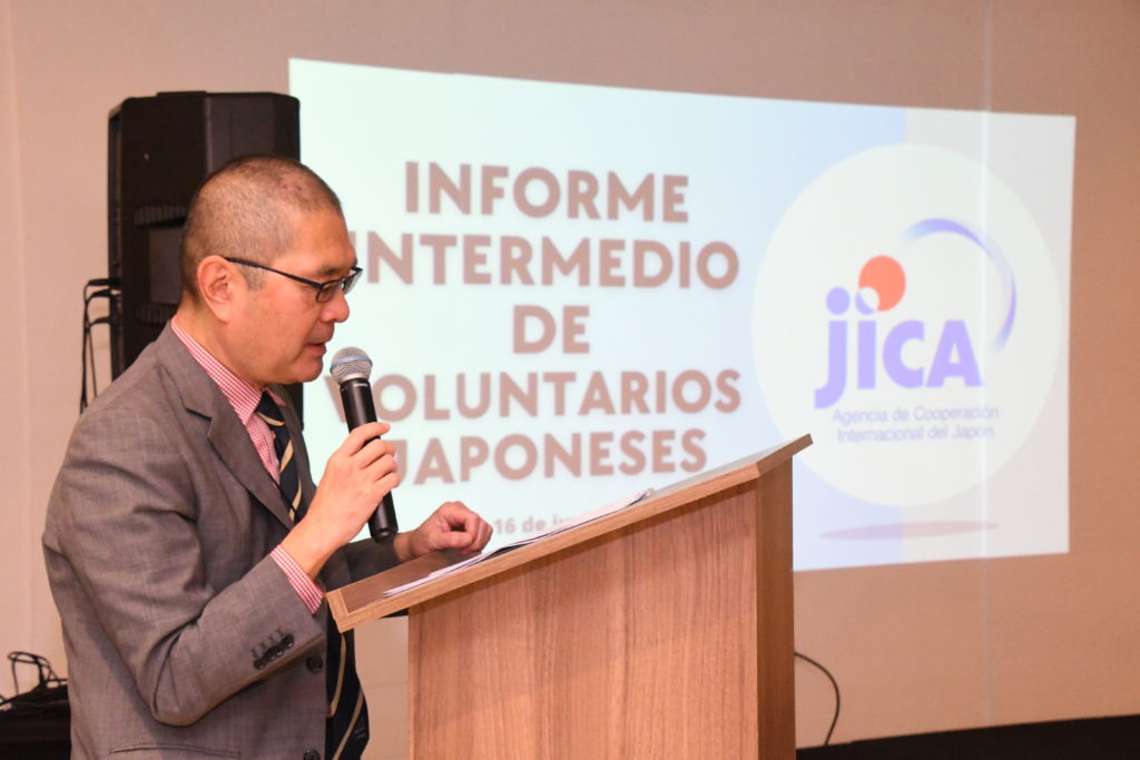 Voluntarios de la JICA presentaron informe de trabajo y acciones futuras
